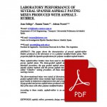 LABORATORY PERFORMANCE OF SEVERAL SPANISH ASPHALT PAVING MIXES P