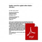 QUALITY CONTROL (QC) FOR