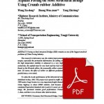 Asphalt Paving on Steel Structural Bridge Using Crumbed Rubber A