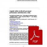 Studies of asphalt rubber using various sources of ground tire r