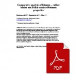 Comparative analysis of bitumen – rubber binder and Polish standard bitumen properties